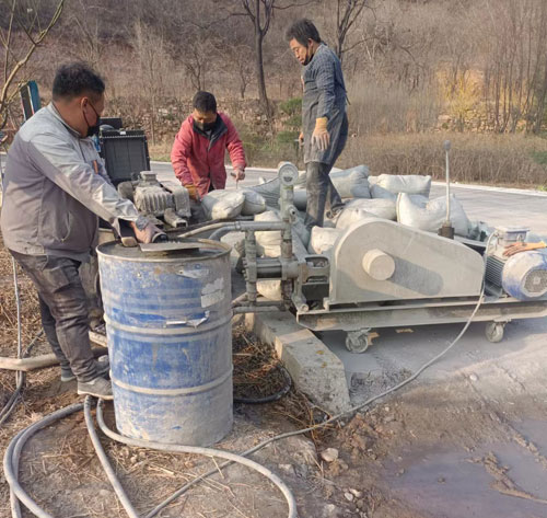 云安路面下沉注浆